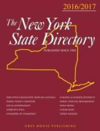 Kniha New York State Directory & Profiles of New York (2 Volume Set), 2015/16 