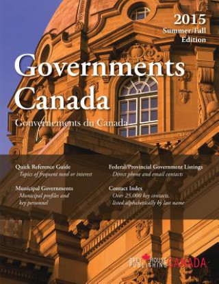 Carte Government Canada: Summer/Fall 2015 Grey House Canada