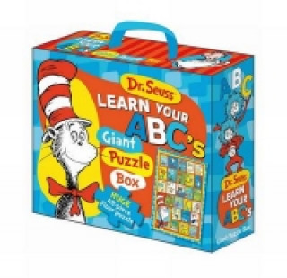 Libro Dr Seuss Cat in Hat Learn Your ABC's Floor Puzzle Five Mile Press The