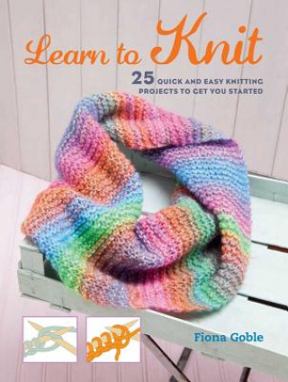 Kniha Learn to Knit Fiona Goble