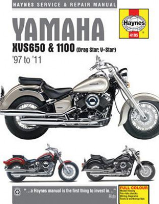 Kniha Yamaha XVS650 & 1100 Drag Star/V-Star (97 - 11) Phil Mather