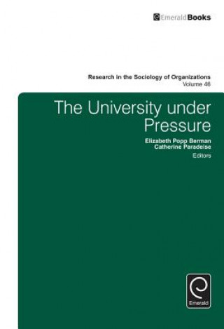 Kniha University under Pressure Elizabeth Popp Berman