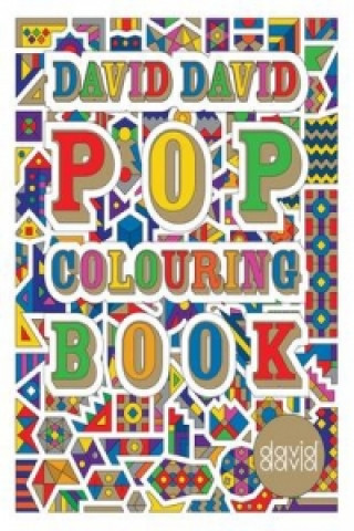 Knjiga David David Pop Colouring Book David Saunders