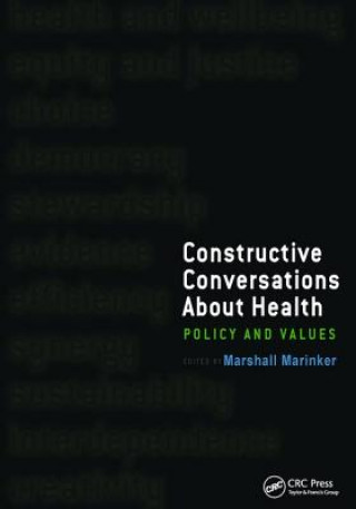 Kniha Constructive Conversations About Health Marshall Marinker