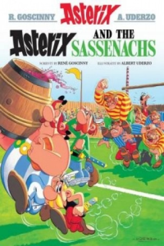 Kniha Asterix and the Sassenachs (Scots) René Goscinny