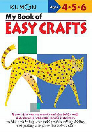 Könyv My Book of Easy Crafts Kumon Publishing