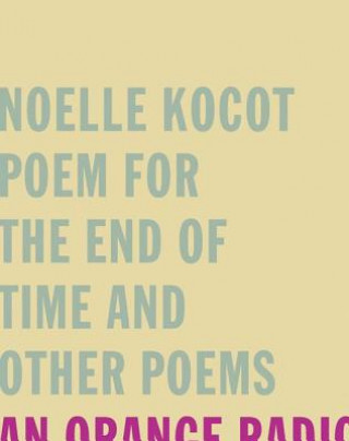 Kniha Poem for the End of Time and Other Poems Noelle Kocot