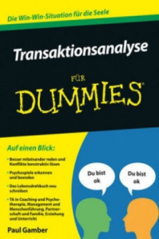 Kniha Transaktionsanalyse fur Dummies Paul Gamber