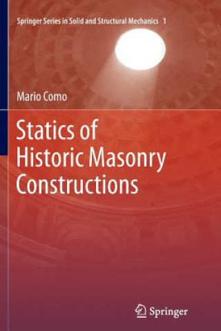 Kniha Statics of Historic Masonry Constructions Como