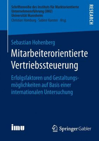 Książka Mitarbeiterorientierte Vertriebssteuerung SEBASTIAN HOHENBERG