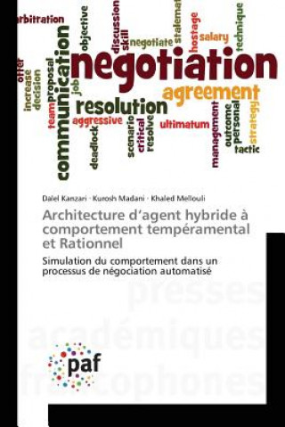 Kniha Architecture d'Agent Hybride A Comportement Temperamental Et Rationnel Kanzari Dalel