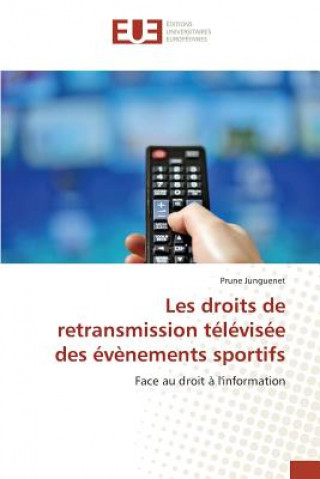 Carte Les Droits de Retransmission Televisee Des Evenements Sportifs JUNGUENET PRUNE