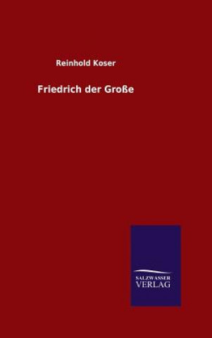 Kniha Friedrich der Grosse REINHOLD KOSER