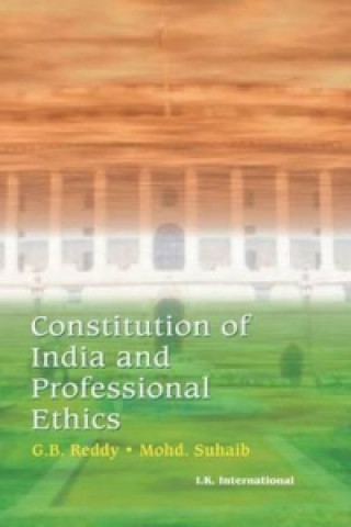 Könyv Constitution of India and Professional Ethics G.B. Reddy