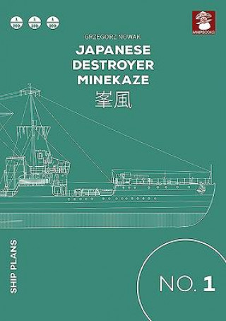Книга Japanese Destroyer Minekaze Grzegorz Nowak