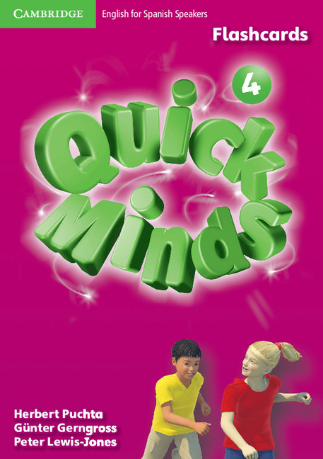 Tlačovina Quick Minds Level 4 Flashcards Spanish Edition (Pack of 148) Herbert Puchta