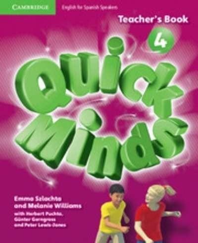 Libro Quick Minds Level 4 Teacher's Book Spanish Edition Emma Szlachta