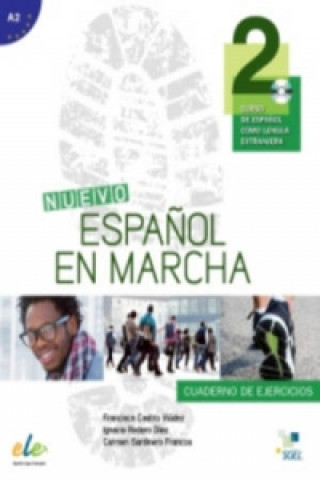 Książka Nuevo Espanol en Marcha 2 : Exercises Book + CD Castro Viudez Francisca