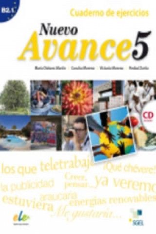 Kniha Nuevo Avance 5 Exercises Book + CD B2.1 Maria Dolores Martin