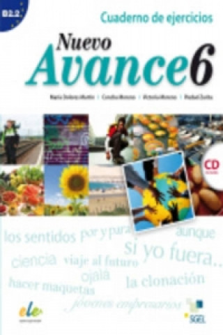 Kniha Nuevo Avance 6 Exercises Book + CD B2.2 Maria Dolores Martin