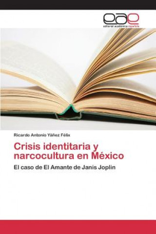 Książka Crisis identitaria y narcocultura en Mexico Yanez Felix Ricardo Antonio