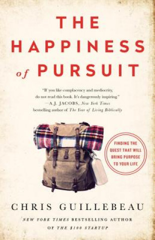 Kniha Happiness of Pursuit Chris Guillebeau