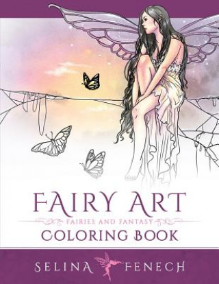 Książka Fairy Art Coloring Book Selina Fenech