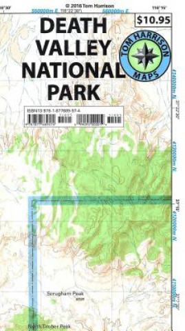 Книга Death Valley National Park Tom Harrison Maps