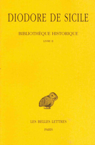 Carte Diodore de Sicile, Bibliotheque Historique, Tome II Bernard Eck