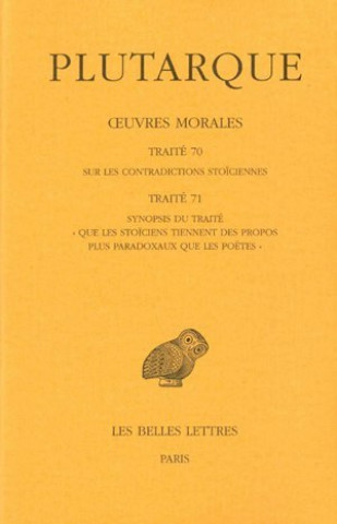 Carte Plutarque, Oeuvres Morales Michel Casevitz