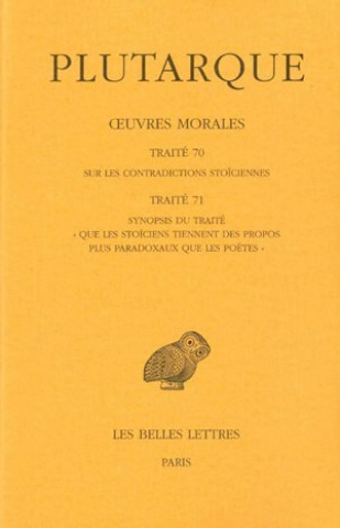Βιβλίο Plutarque, Oeuvres Morales Michel Casevitz