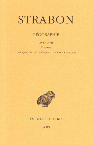 Carte Strabon, Geographie. Tome XV Benoit Laudenbach