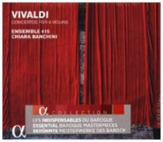 Audio Concertos for 4 Violins, 1 Audio-CD Banchini/Ensemble 415
