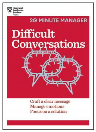 Kniha Difficult Conversations (HBR 20-Minute Manager Series) Harvard Business Review