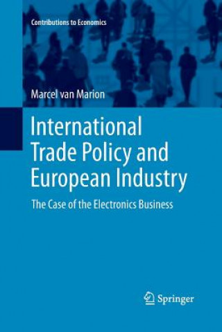 Книга International Trade Policy and European Industry Marcel Van Marion