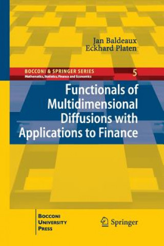 Könyv Functionals of Multidimensional Diffusions with Applications to Finance Jan Baldeaux