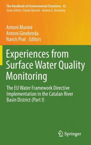 Carte Experiences from Surface Water Quality Monitoring Antoni Munné