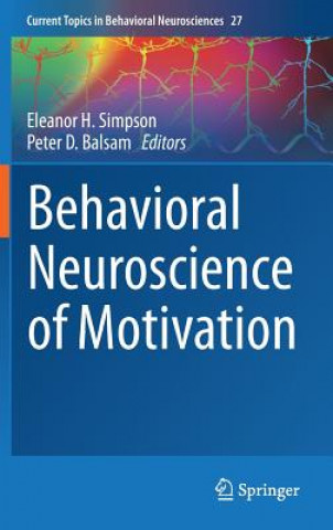 Kniha Behavioral Neuroscience of Motivation Eleanor H. Simpson