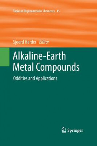 Kniha Alkaline-Earth Metal Compounds Sjoerd Harder