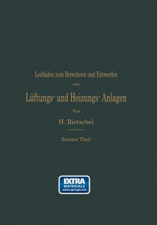 Kniha Leitfaden Zum Berechnen Und Entwerfen Von Luftungs- Und Heizungs-Anlagen Hermann Rietschel