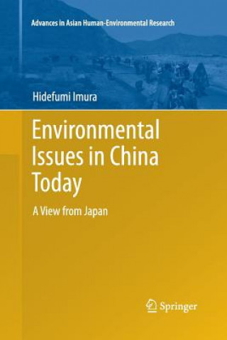 Kniha Environmental Issues in China Today Imura Hidefumi