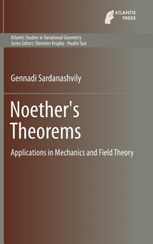 Kniha Noether's Theorems Gennadi Sardanashvily