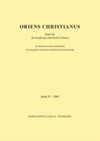 Könyv Oriens Christianus 93 (2009) Hubert Kaufhold