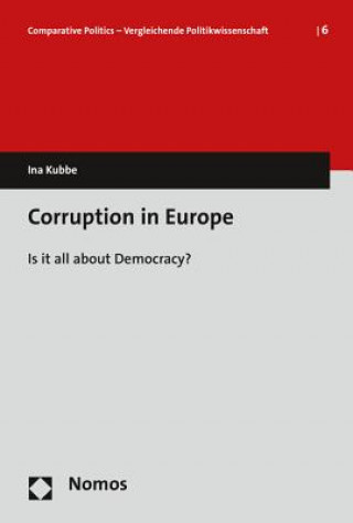 Carte Corruption in Europe Ina Kubbe