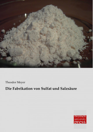 Könyv Die Fabrikation von Sulfat und Salzsäure Theodor Meyer