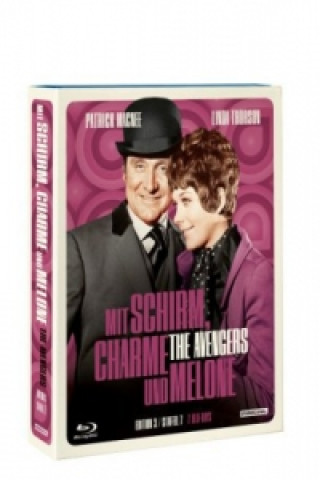 Filmek Mit Schirm, Charme und Melone Edition 3. Staffel.7, 9 Blu-rays Diana Rigg