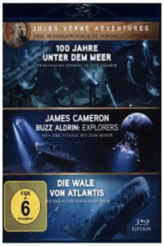 Videoclip Jules Verne Adventures - Drei aussergewöhnliche Dokumentationen, 3 Blu-rays Jean-Christophe Jeauffre