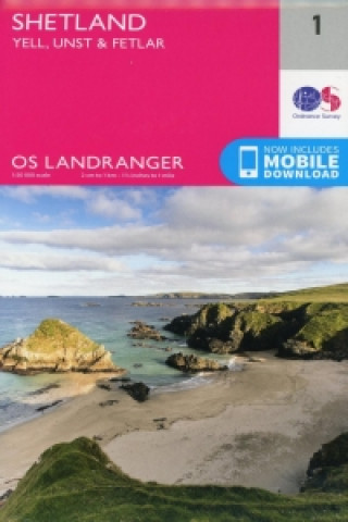 Drucksachen Shetland - Yell, Unst and Fetlar Ordnance Survey