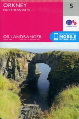 Tiskovina Orkney - Northern Isles Ordnance Survey