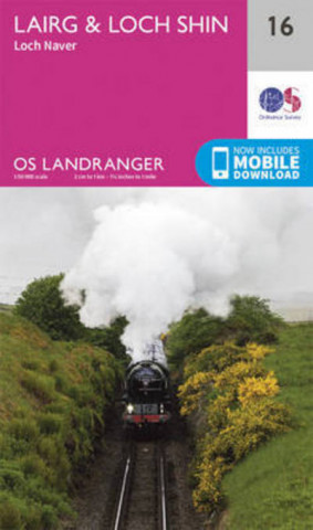 Prasa Lairg & Loch Shin, Loch Naver Ordnance Survey